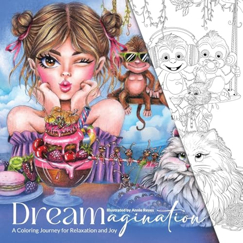 Dreamagination. A Coloring Journey for Relaxation and Joy. Regular Edition