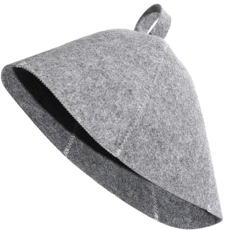 CAXUSD Stylischer Sauna Hut Filz Wasserabsorbierender Saunahut Für Damen Geeignet Für Sauna Und Spa Angenehm Zu Tragen Als