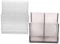 FRCOLOR Nail Drill Bit Holder Organizer Box Nail Sander Storage Case 3 Sections