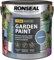 SuperGift.com Garden paint adds colour, waterproofs, and improves water repellence (CornFlower, 2.5 Liters)