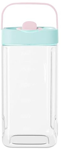 Fridge Water Dispenser, 3.5L Beverage Jug, Refrigerator Water Pitcher with, Large Tea Kettle Design, Easy Pouring, Clear, Ideal for Juice, Lemonade and Iced Teas
