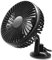 DONFAMDS Ventilateur De Voiture USB Ventilateur Rotatif avec Ventouse pour Refroidissement SUV Camion Et Consommation Et Silencieux