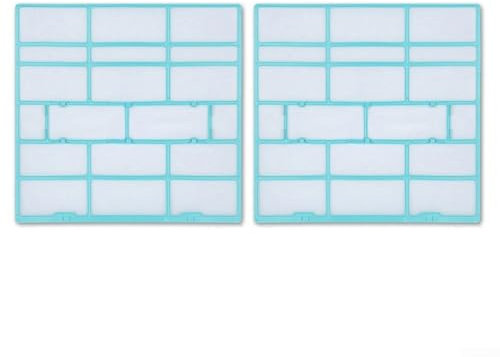 Filtro antipolvere per unità interna per condizionatori d'aria, 2 pezzi, accessori per una gestione efficace della polvere (30 x 29)