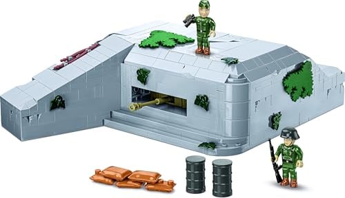 COBI Regelbau 667 - German Bunker, Grey, Green