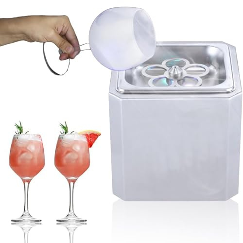 RoyceBee Enfriador de Vasos de 1 Taza/6 Segundos – Enfriador de Co2 para Copas y Vasos – Enfriador InstantáNeo de Bebidas, Enfriador de Vasos para Bares, Restaurantes y Cocinas