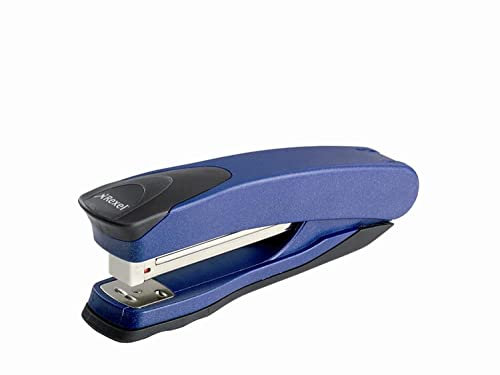Rexel Taurus Heftgerät (Vollstabmagazin, Einlegetiefe 90 mm) Metallic-Blau