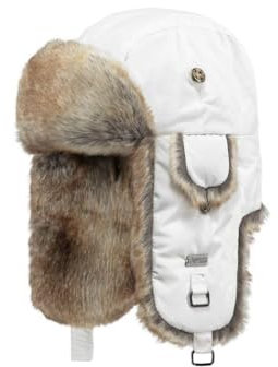Barts Unisex Kamikaze Fliegermütze, Weiß (WHITE 0010), One size (Herstellergröße: UNI)