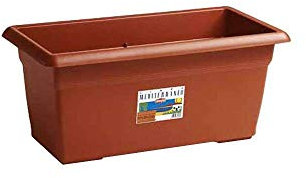 Stefanplast Fioriera Mediterranea Cm.60X32X28H Colore Terracotta