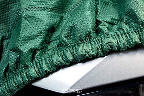 SOFTGARAGE 3-lagig grün Indoor Outdoor atmungsaktiv wasserabweisend Car Cover Vollgarage Ganzgarage Autoplane Autoabdeckung 203060-7118AGJ