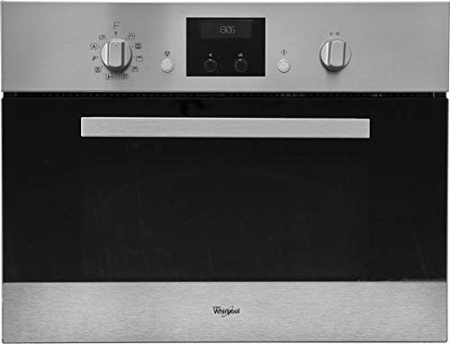 Whirlpool AMW 799 IX Integrado 40L 900W Negro, Acero inoxidable - Microondas (Integrado, 40 L, 900 W, Botones, Giratorio, Negro, Acero inoxidable, 1600 W)
