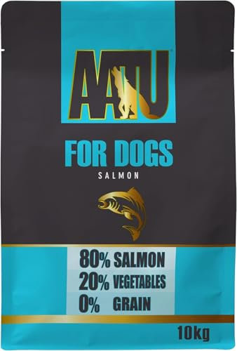 AATU Trockenfutter für Hunde, 80/20 Hundetrockenfutter mit Hühnerfleisch, Hundefutter Getreidefrei mit Hohem Proteingehalt, Natürliche Tiernahrung für Ausgewachsene Hunde Aller Rassen, 1,5 kg