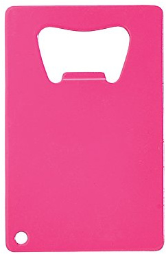 Thirsty Rhino Javan Credit Card Bottle Opener (Pink)