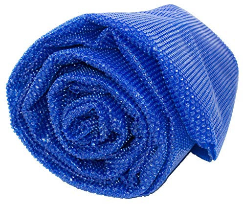 Steinbach Solarabdeckplane für Ovalbecken 550 x 360 cm, Stärke 300 µm, 036140, Blau