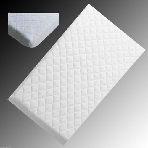 Gold Star Bedding BABY TODDLER QUILTED AND BREATHABLE CRADLE/PRAM/SWING/COT/CRIB MATTRESS SQUARE CORNERS (85 X 40 X 4 cm)