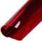 HOHOFILM Deko-Fensterfolie, selbstklebend, transparent, für Zuhause, Bau, Glas, 45 x 200 cm 17.7in x 78.7in rot