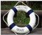 Nautical Salvagente Wall Hanging Decorazione Domestica, Blu, 20 Centimetri