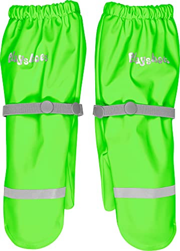 Playshoes Matschhandschuh mit Fleece-Futter Unisex Kinder, neongrün ,1 (ca. 1-2 Jahre)