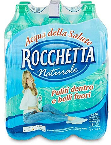 ACQUA MINERALE LISCIA ROCCHETTA LT.1,5 X 6 Bottiglie