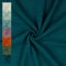 VmG-Store Musselin Double Gauze 61 Farben Meterware Stoff Tex 100 Uni (50 x 135cm) (052 I Dark Cyan)