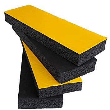 4 Pack Garage Wall Protector for Preventing Car Damage, Bumper Guard, Thick Self Adhesive, Anti-Collision Waterproof NBR Foam Easy To Clean