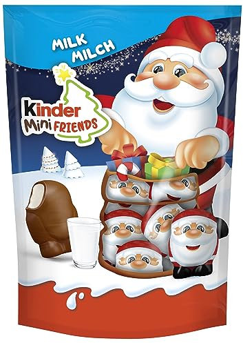 kinder Mini Friends Milch – leckere Schokoladen-Spezialität zu Weihnachten – 122g