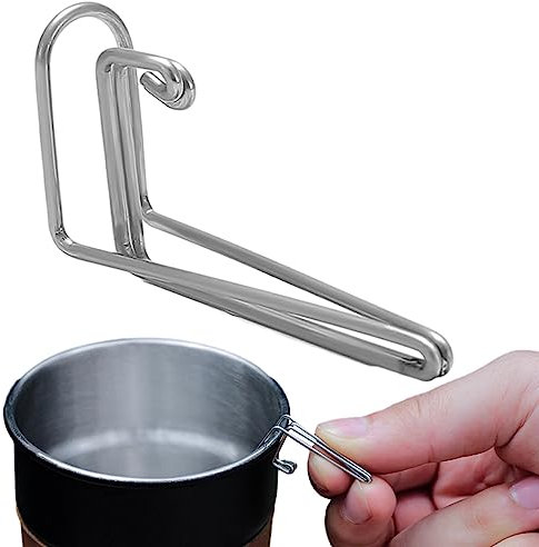 Skitter de alambre de café, boquilla de goteo de café de acero inoxidable, boquilla de café de goteo, tetera guía de agua, boquilla de café para uso en exteriores, accesorios de boquilla de guía de