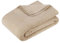 BOHORIA® Kuscheldecke Premium Pure Cotton 150x200cm | Superweiche Decke für Sofa, Sessel & Bett | Baum-Wolldecke Tagesdecke Sofadecke Wohndecke (Sepia, 150 x 200 cm)