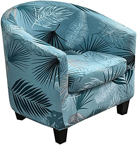 Yekuhe Sesselhusse Sesselbezug Sesselschoner Sesselüberwurf Jacquard Elastisch Stretch Sofahusse Husse für Clubsessel Loungesessel Cocktailsessel (Color : #64)