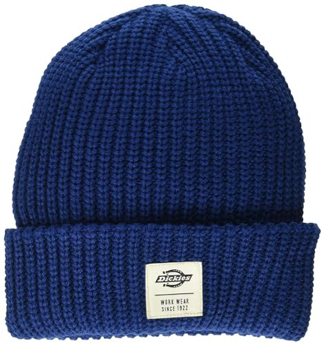 Dickies Herren Fischermütze mit Bündchen Beanie-Mütze, Blau, Einheitsgröße