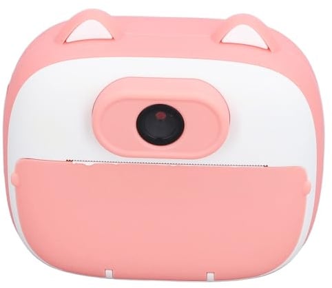 Sofortbildkamera für Kinder, Digitalkamera mit 2-Zoll-IPS-HD-Bildschirm, mit 8 Filtermodi, 35 Aufklebern, Fülllicht, Zum Aufnehmen von Fotos und Videos