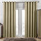 Thermovorhang mit Ösen 160 x 220 cm Thermo Vorhang Kälteschutz Blackout Thermovorhang Hitzeschutz Kräuselband 2Er Set für Schlafzimmer Wohnzimmer, Beige