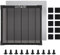 UniTak3D Nido de Abeja Láser Cama 440x440mm Compatible with XTool D1/D1 Pro/S9/S10/S30 Pro/RAY5 Engraver Honeycomb Láser o Máquina de Grabado Láser Placa de Aluminio Working Area 400x400mm