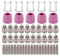Sessleger AG60 SG-55 WSD-60 Plasmaschneider Schneidbrenner Spitze DüSen Verbrauchsmaterial-Kit Plasmaschneider ZubehöR 50PK