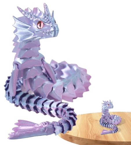 Drache, 3D-Druck, -Fidget-Spielzeug, 3D-Druck, Flexibles Gelenkspielzeug, 3D-Druck, für Freunde, , und Mädchen