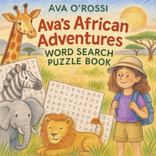 Ava's African Adventures: Word Search Puzzle Book