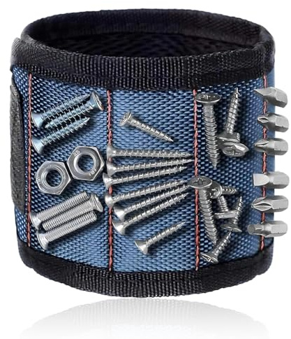 YIPFEN Bracciale Magnetico Gadget Utensile, Idee Regalo per Uomini, Regali di Compleanno, Gadget per Festa del Papà e Natale