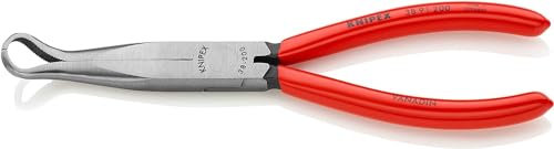 KNIPEX Mechanikerzange mit Kunststoff überzogen schwarz atramentiert 200 mm, 38 91 200