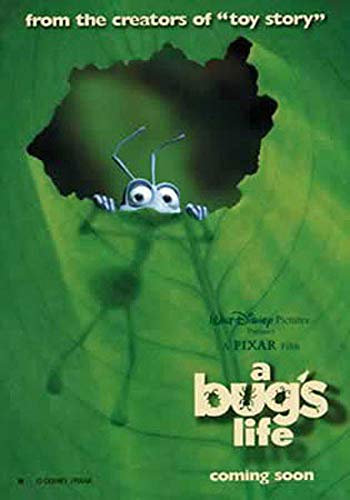 Bug's Life A Film Score Filmposter XXL-Poster Comic Disney Pixar Das große Krabbeln 70x100 cm