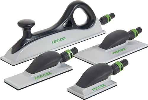 Festool Schleifklötze HSK-A-Set (mit Adapter für Festool Schlauch, Bypass-Adapter)