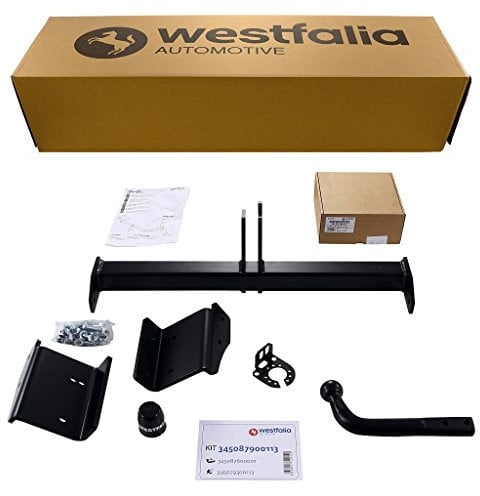 Westfalia Starre Anhängerkupplung für Kia Sportage (BJ 08/2010-02/2016) - im Set mit 13-pol. fzg.-spez. Westfalia Elektrosatz