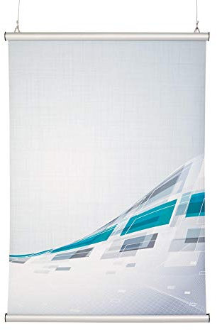 Posterschiene, Posterleiste, Klemmleiste für das Format DIN A1 hoch/DIN A2 quer