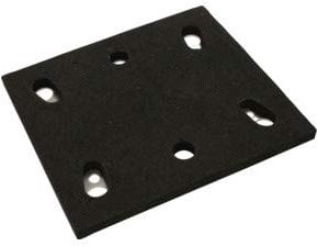 Makita 158324-9 - Base quadrata gomma 112x102 mm per levigatrice orbitale BO4556-BO4565-BO4566