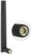Delock Antenne Zigbee Multi Bluetooth, GSM, LTE, UMTS, WLAN IEEE 802.11 B/g/N SMA 1-4, 3 dBi Omni Gelenk Schwarz 88968