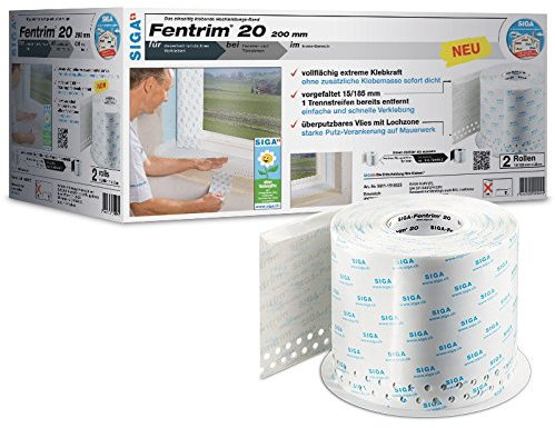 SIGA Fentrim 20 Dichtungsband Fensterdichtband 25 m Innen 200 mm