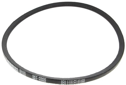 Greenstar 11685 Mitsuboshi SPZ710 Courroie lisse trapézoïdale 10 x 8 x 723 mm, Noir