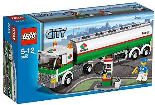 LEGO - 3180 - Jeu de Construction - LEGO City - Le Camion-citerne
