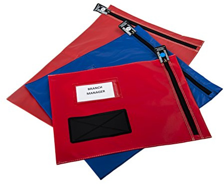 Versapak Flat Mailing Pouch 355x381mm Blue CVF2
