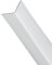 WOLFPACK LINEA PROFESIONAL 2540255 Perfil PVC Angulo 25x25 mm. Blanco Barra 2,5 Metros, Multicolor