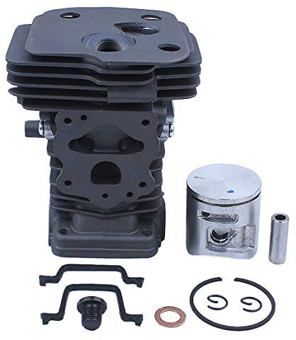 Haishine Kit Joint de Piston pour Cylindre 42MM pour Husqvarna 445 445e 450, 450 Rancher 45,7 CC Pièces de Moteur de tronçonneuse 544119902
