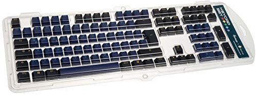 Ducky Keycaps de Layout Double-Shot - PBT Keycaps Set - Tastenkappen für Mechanische Tastatur Cherry MX Switches - 109 Tasten - DE-Layout